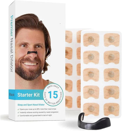 Kit de dilatador nasal magnético anti-ronquidos, 15 días